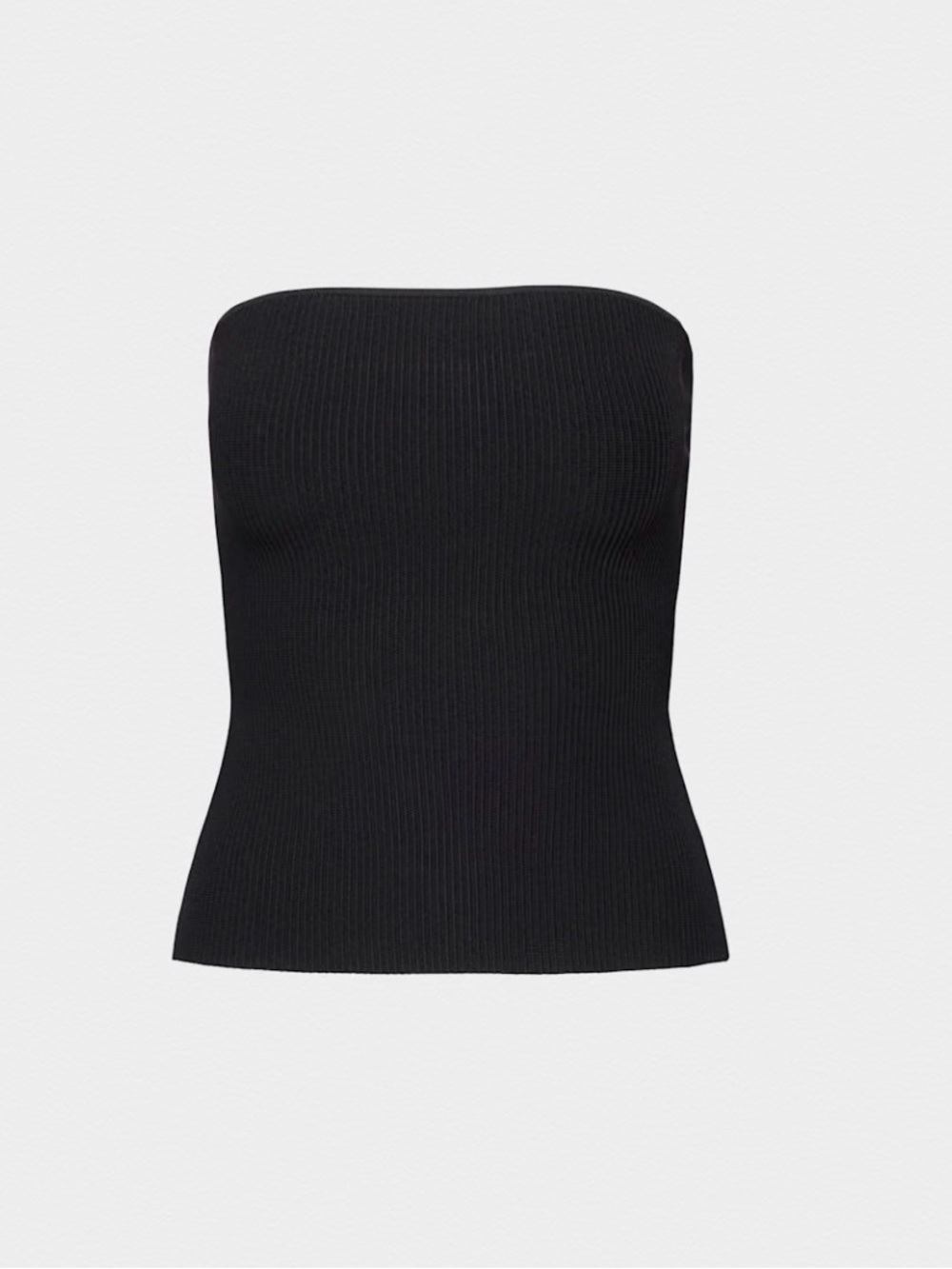 Aritzia | Babaton Discontinued Sculpt Knit Tube Top| Black | Medium